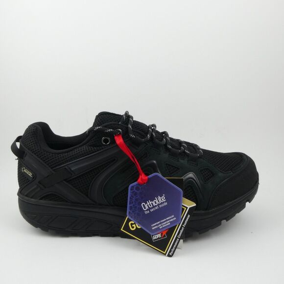MBT Men\'s Outdoor Gore-tex Waterproof Shoe/Hiker Black EU:42 US:8-8.5 main image 4